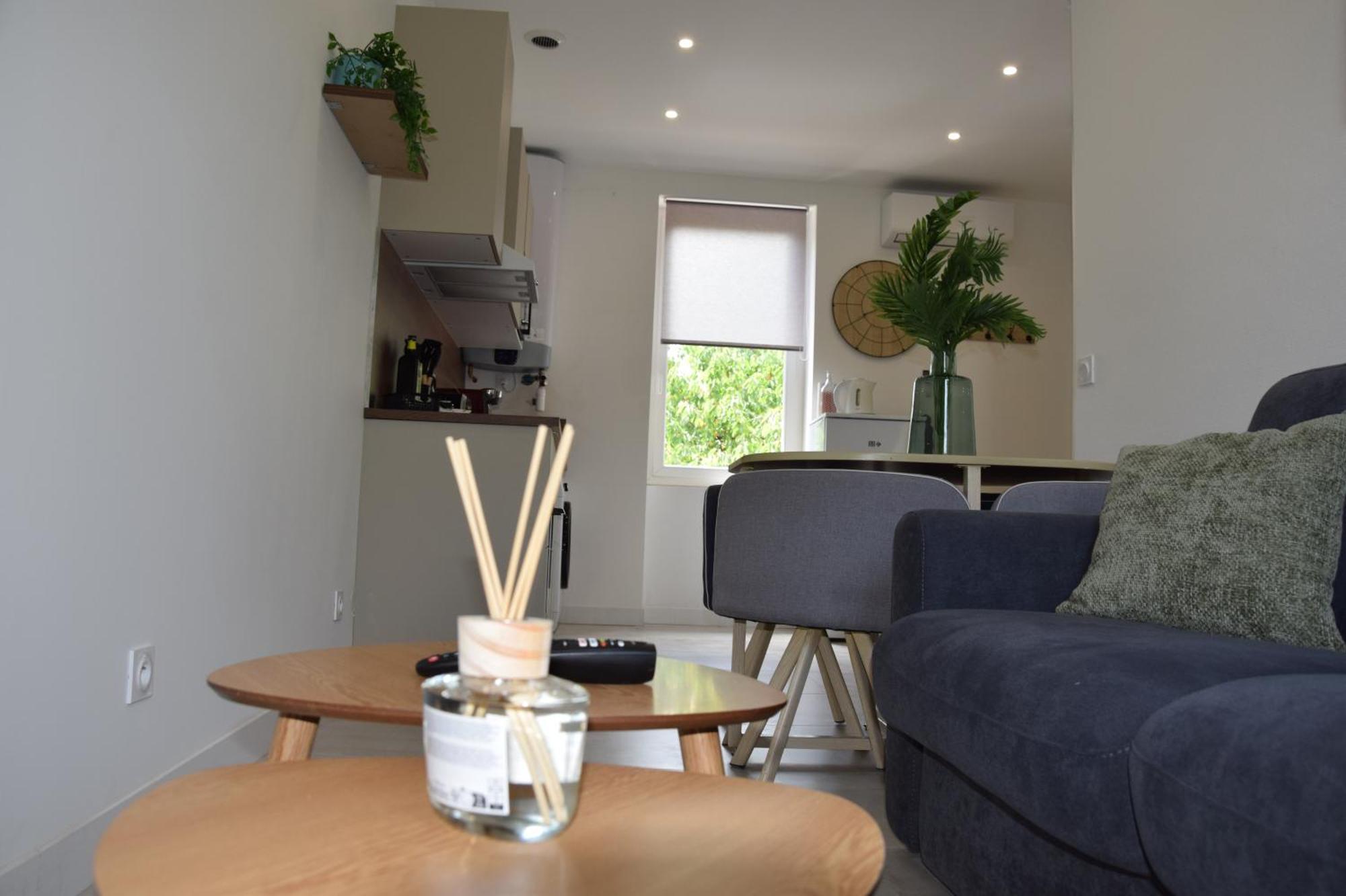 Appartement Elegant T2 A Bron, Tramway A 2min, Box Parking, 4personnes *